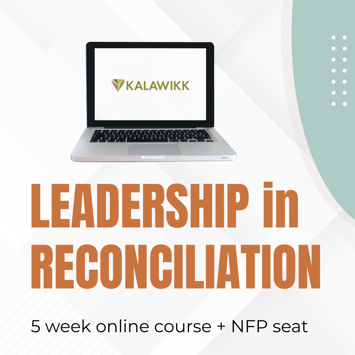 Leadership in Reconciliation + Non Profit Seat